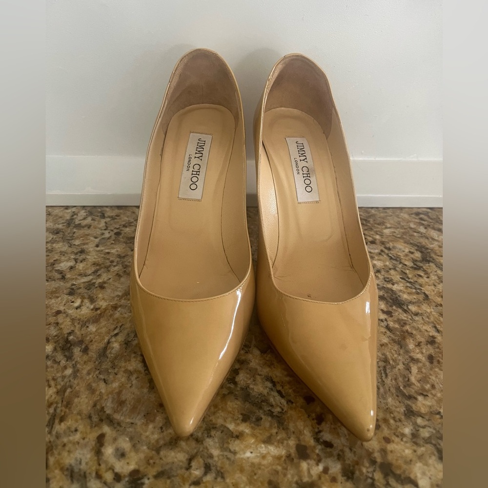 Jimmy Choo Patent Leather Pump Size 38 (8)